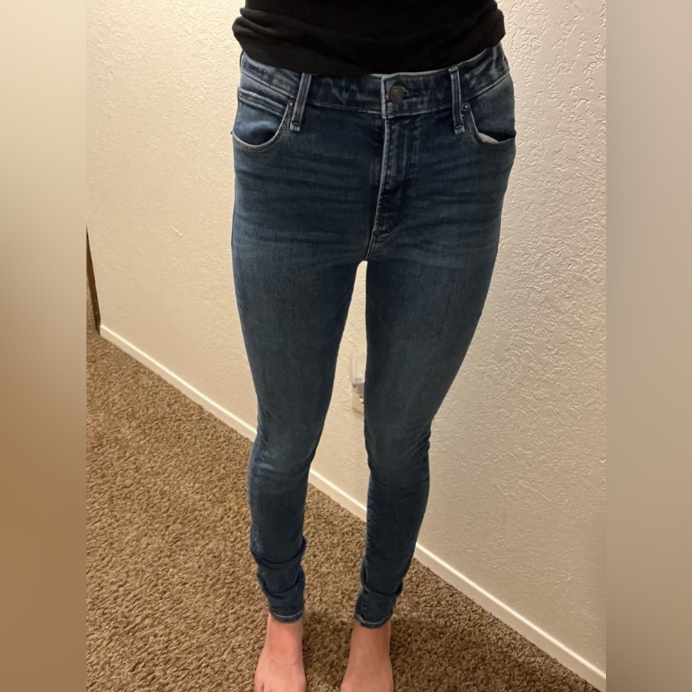 Abercrombie & Fitch Simone High Rise Super Skinny Jeans Size 25 Long/0L